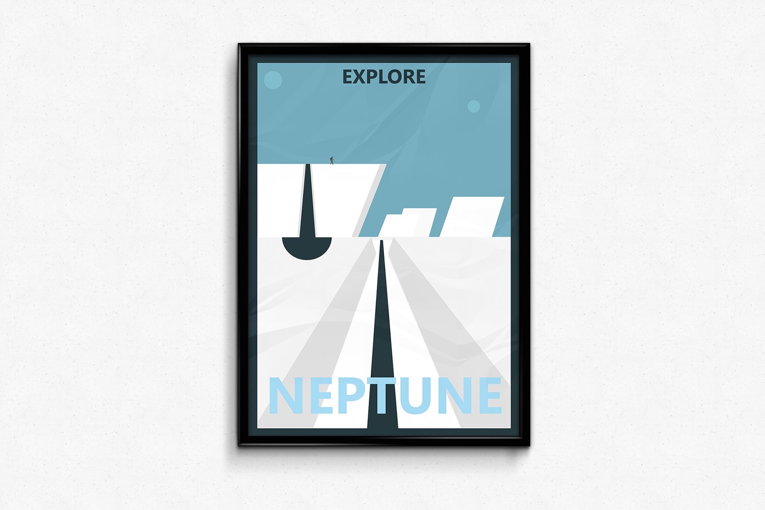 Image of Neptune Planetary Poster