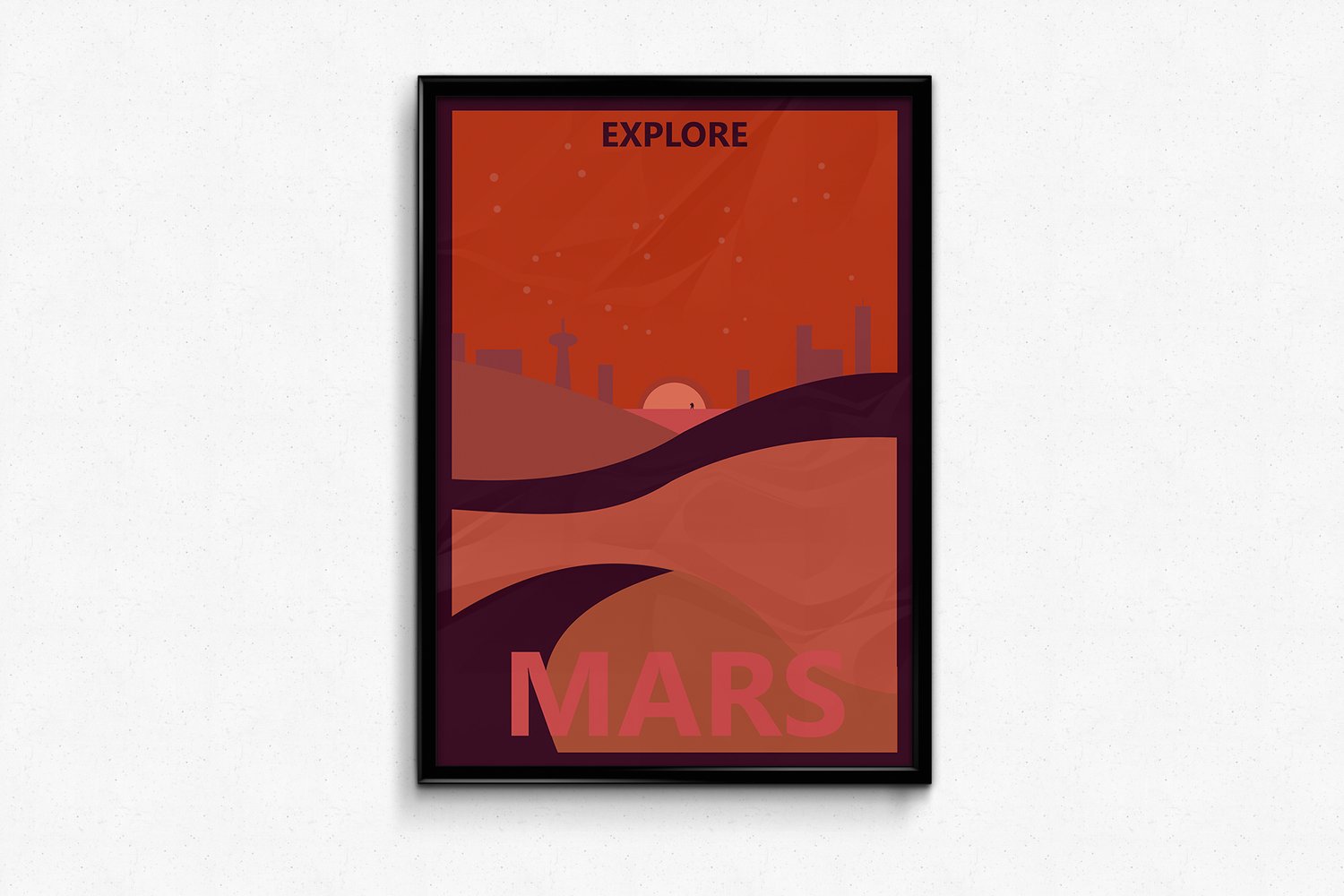 Image of Mars Planetary Poster