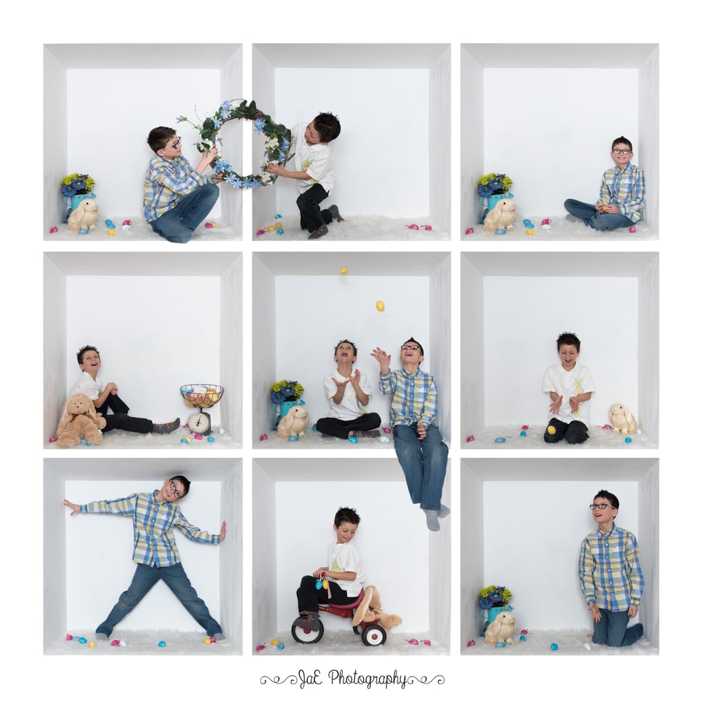 Image of VARIETY of 10 Different Templates - In The BOX Photography TEMPLATE
