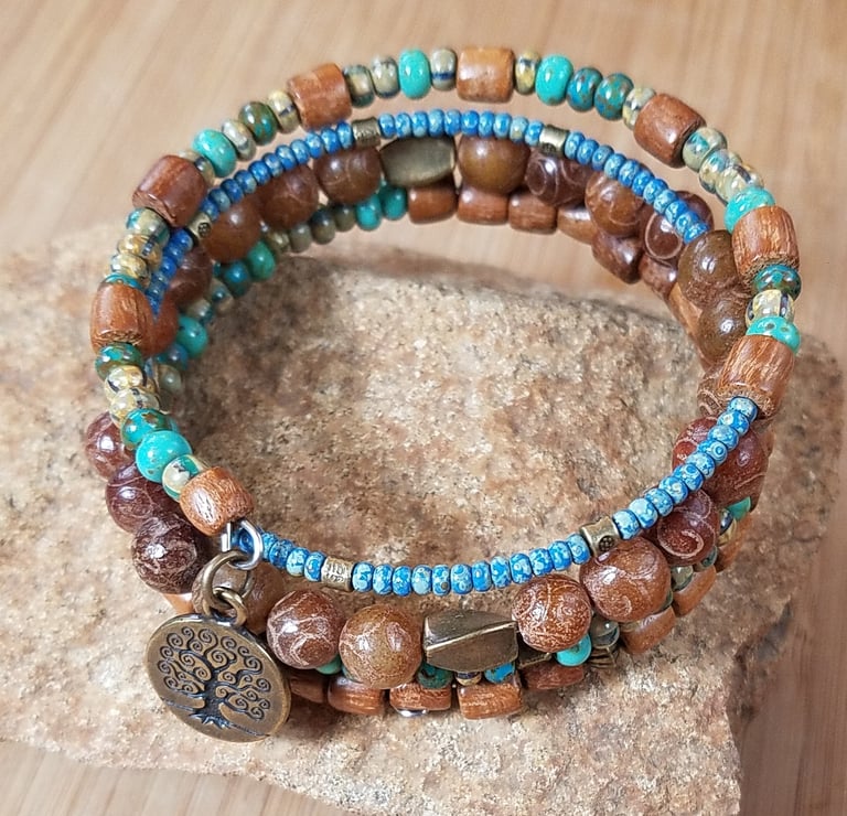 Tree of Life Wrap Bracelet Image 4