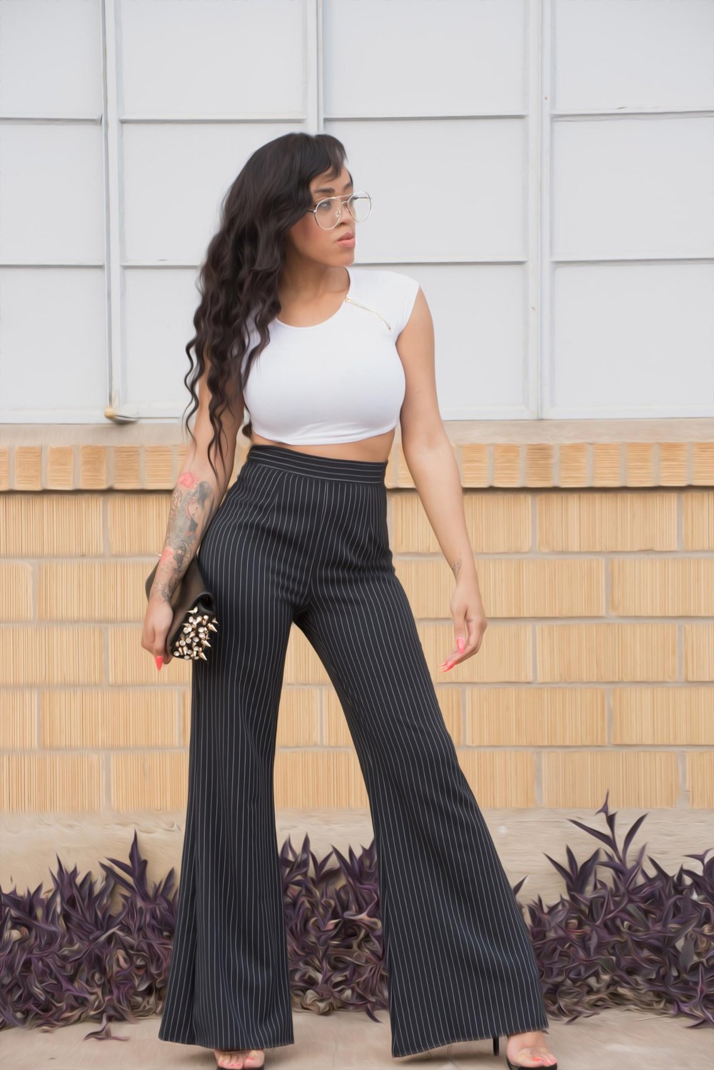 Image of The Pin Stripe pant