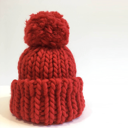 Image of Adult Beanie with Pom Pom