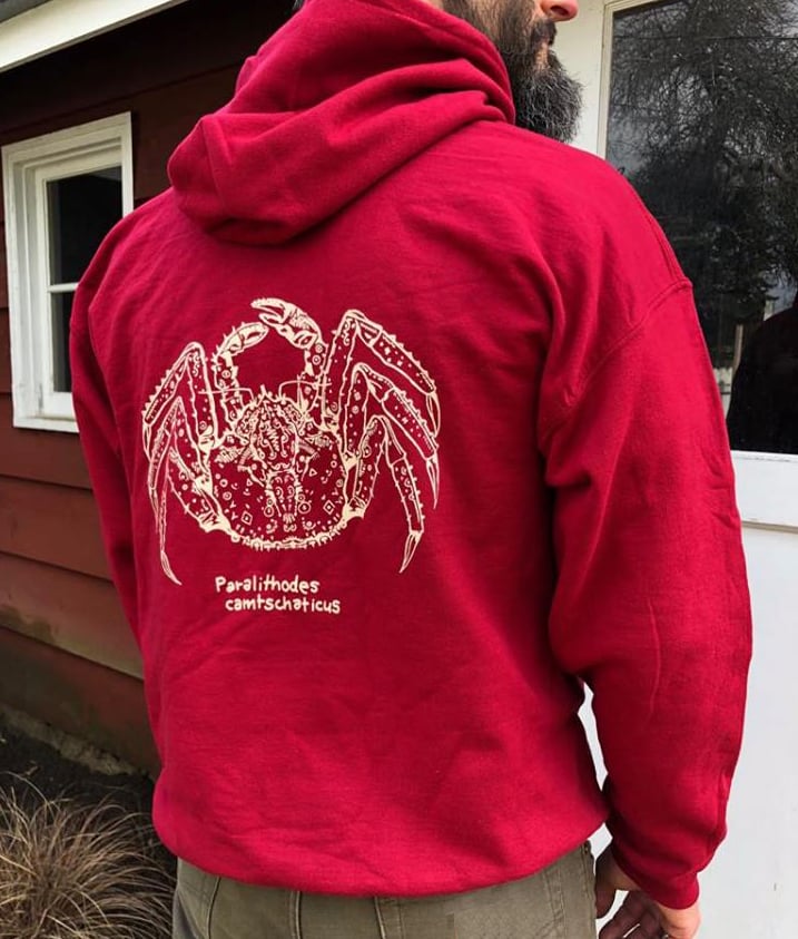 Red King Crab Tshirt or Hoodie