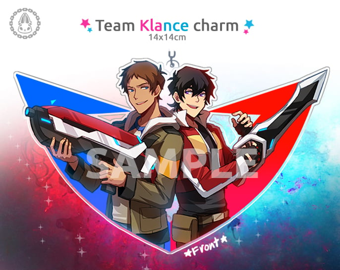 Image of Team Klance ☆ charm