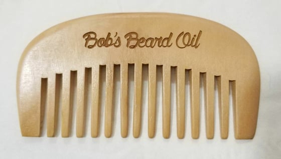 Image of Bob's Beard Oil Wooden Beard Comb