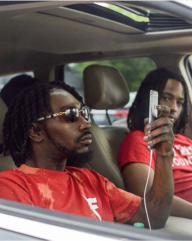 Image of Men's "F" T-shirt (Red)
