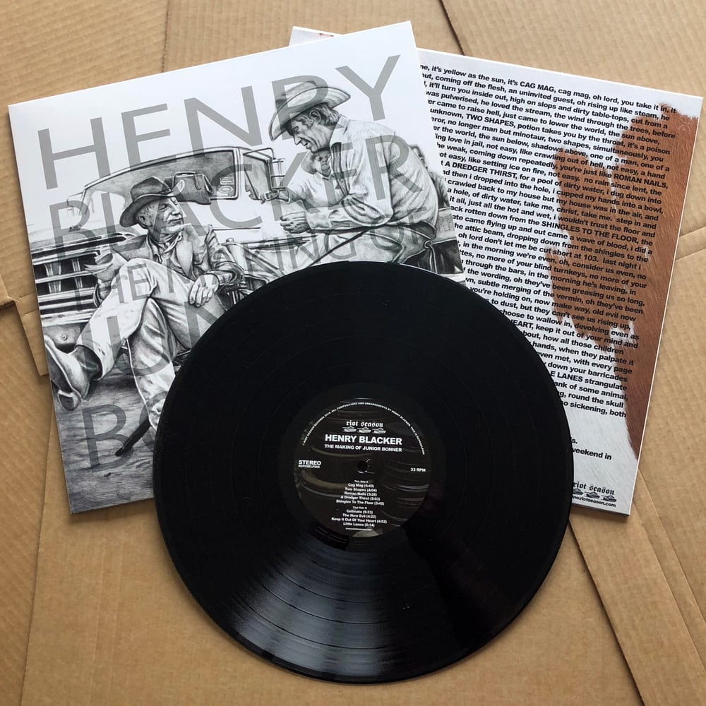 HENRY BLACKER 'The Making Of Junior Bonner' Vinyl LP