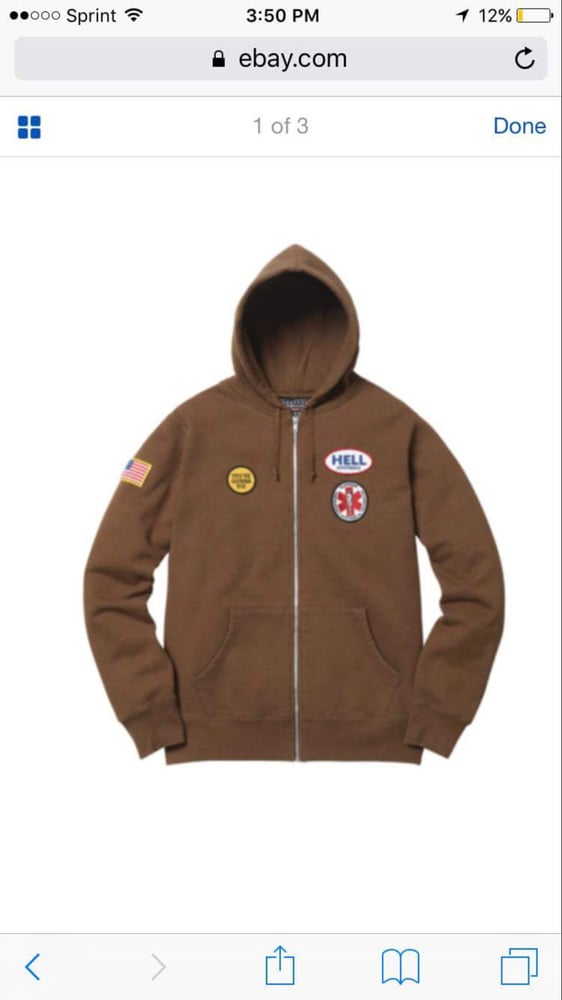 Image of Supreme sweatshirt