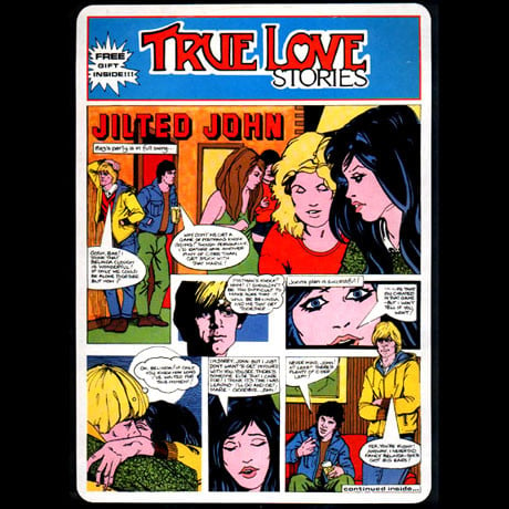 Image of JILTED JOHN - TRUE LOVE STORIES 40TH ANNIVERSARY EDITION LP + 7"