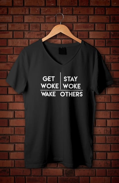 Image of Wake Up V-Neck T-Shirt