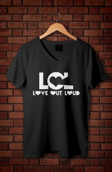 Image of LOL Block V-Neck T-Shirt