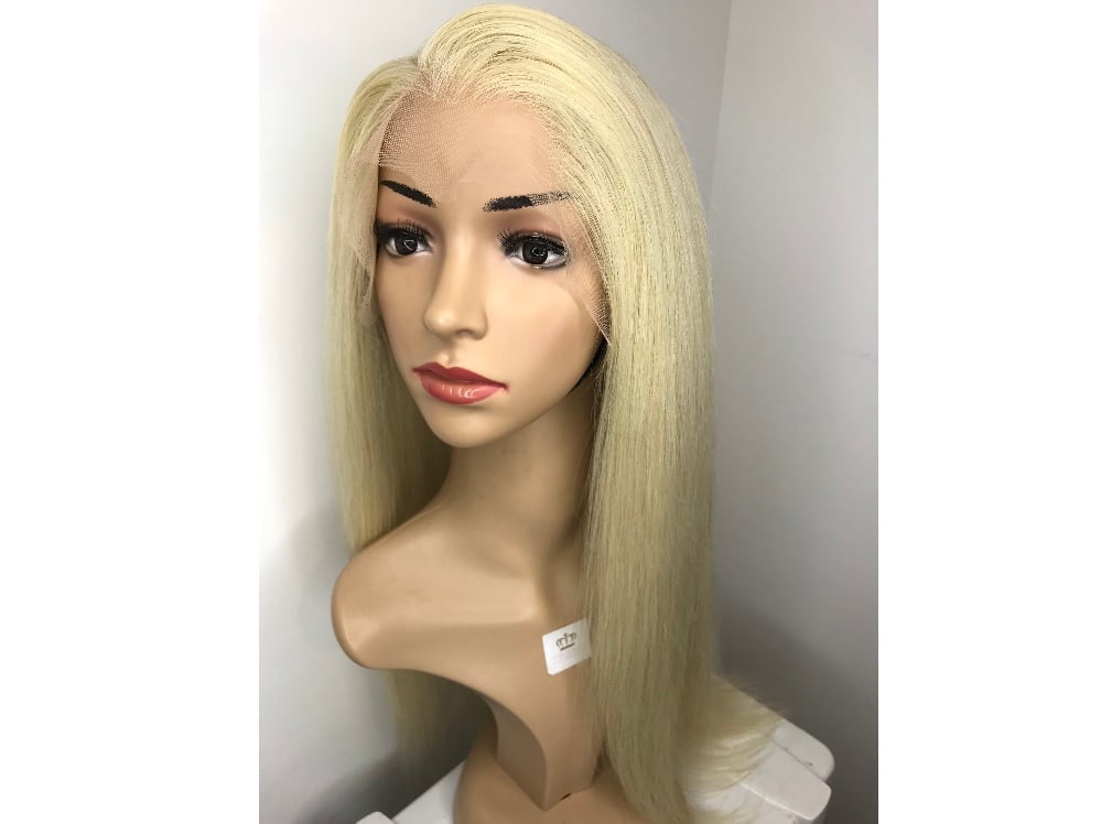 Image of Straight HD 613 Blonde 13*6 'Platinum' Wig