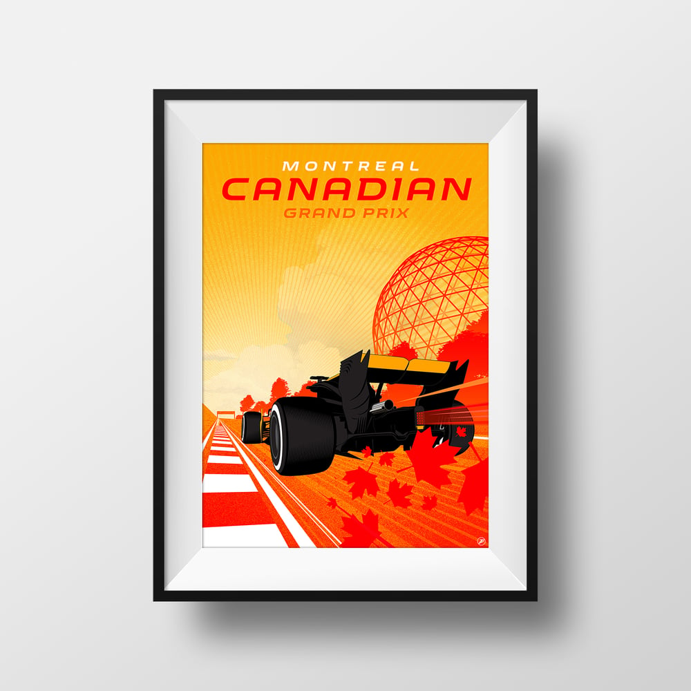 Image of Formula 1 Canadian GP Print
