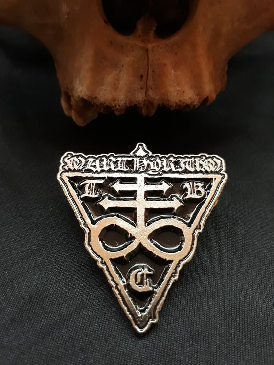 Image of Marthyrium Sigil Metal Pin