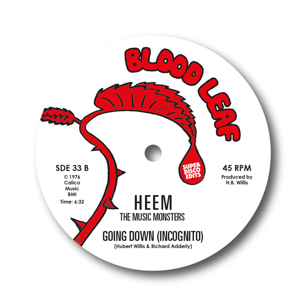 heem the music monsters "keep god on your side"/"incognito" blood leaf