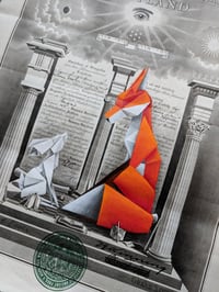 Image 3 of 'The First Degree' original painting