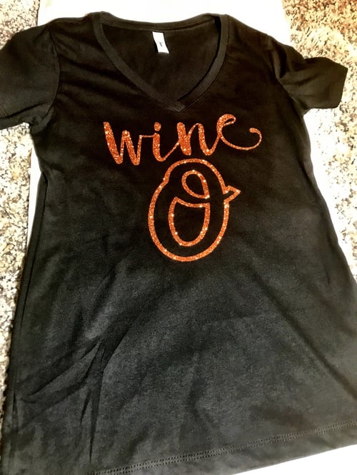 Image of Wine-O Baseball Tee