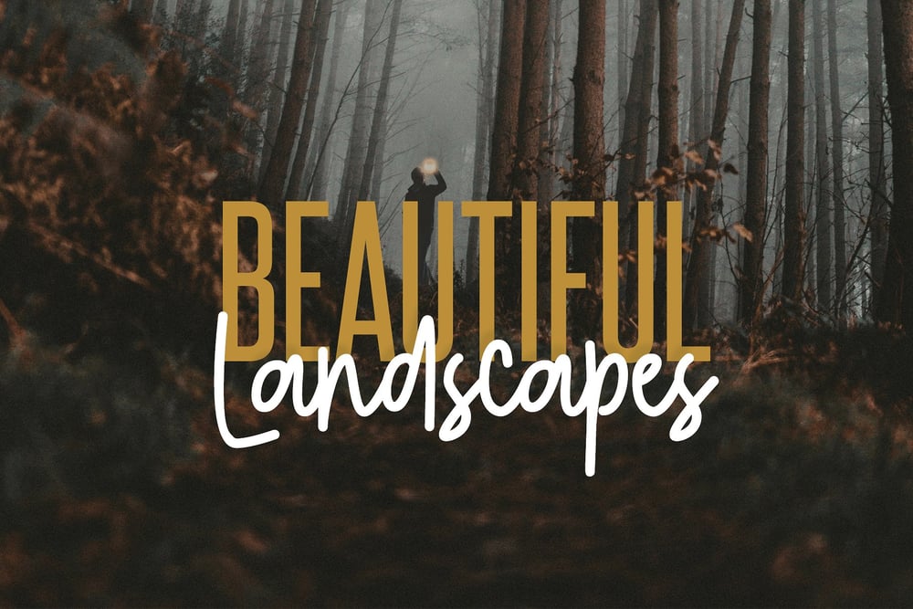 Image of Playground Font Duo + Illustrations