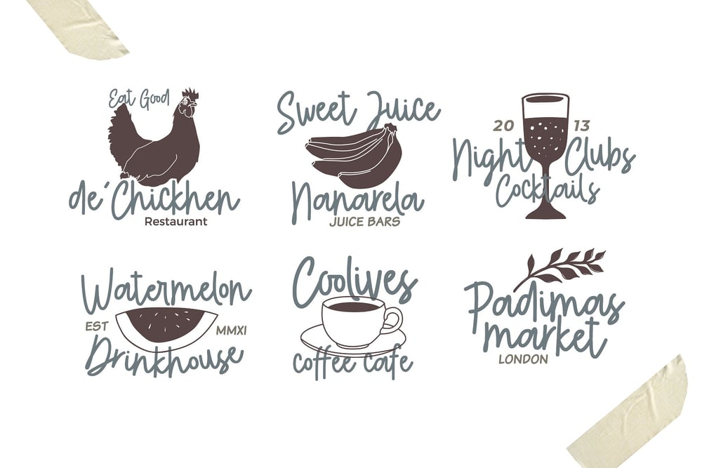 Image of Playground Font Duo + Illustrations