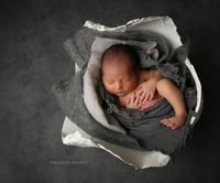 Image 2 of  Wool Thicker Felted Layer - Charcoal 