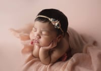 Image 1 of  Merino Silk Felted Layer with Organic Look - Vintage Pink