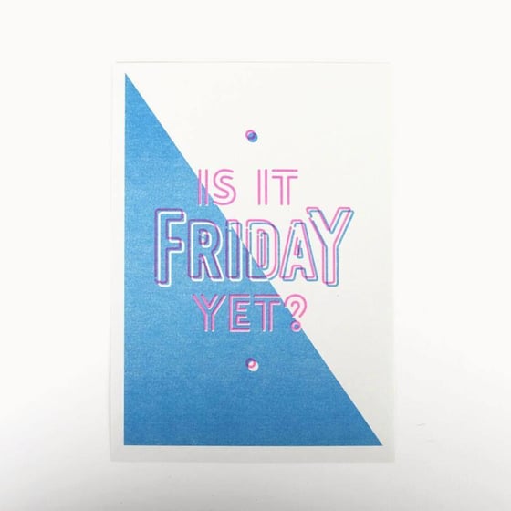 Image of Is It Friday Yet?
