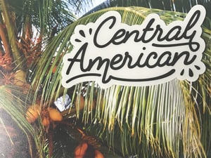 Image of Central American sticker