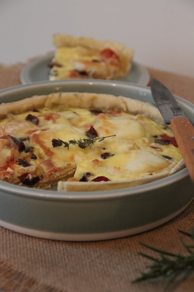 Image of Tarte Hotel Poésie -nouvelle version- avec des cranberries