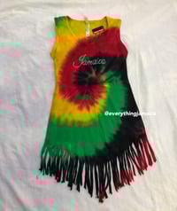 Rasta Girls Fringe Dress