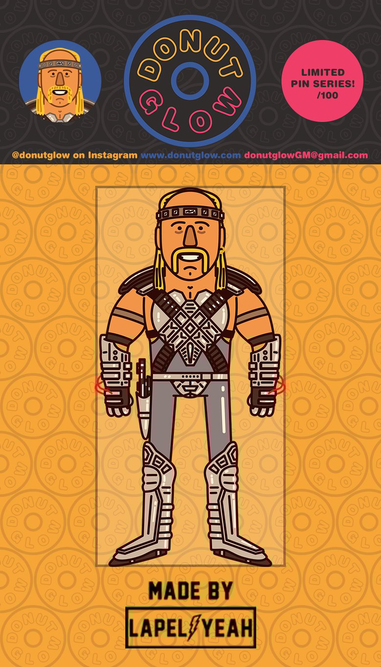 Image of Suburban Commando Shep Enamel Pin