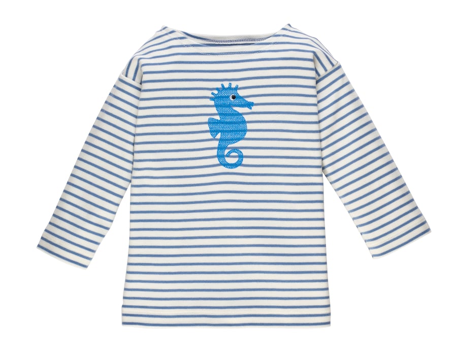Image of SPECIAL PRICE T-Shirt mit Seepferdchen blau Art.277223 (D)