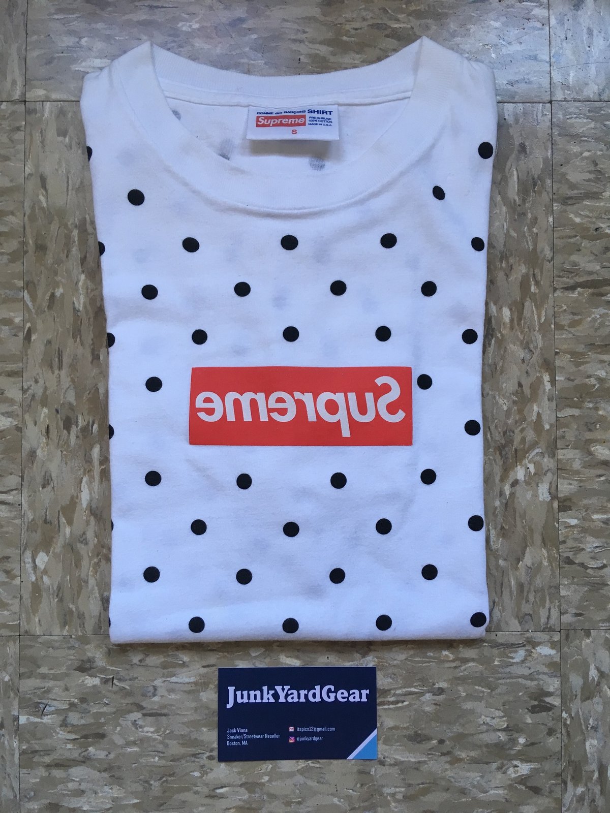 supreme cdg 2012