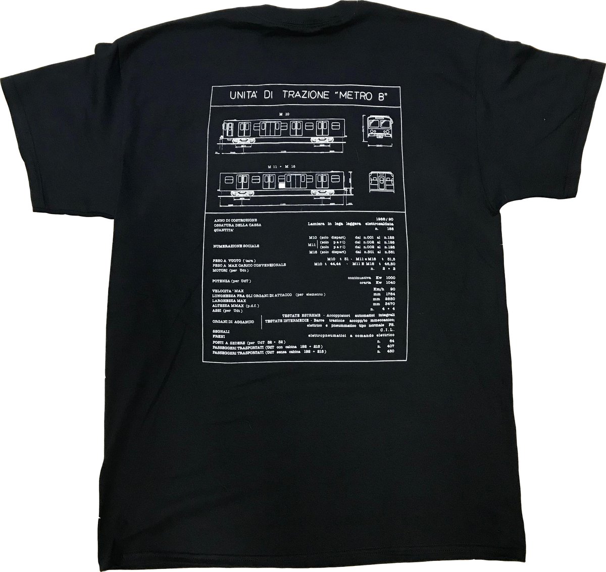 Image of tee METRO B