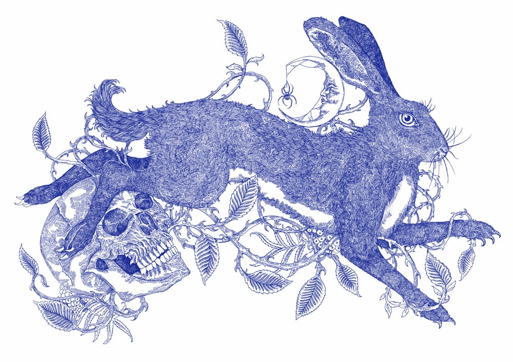 Brambles, Rowan and the  Blue Hare