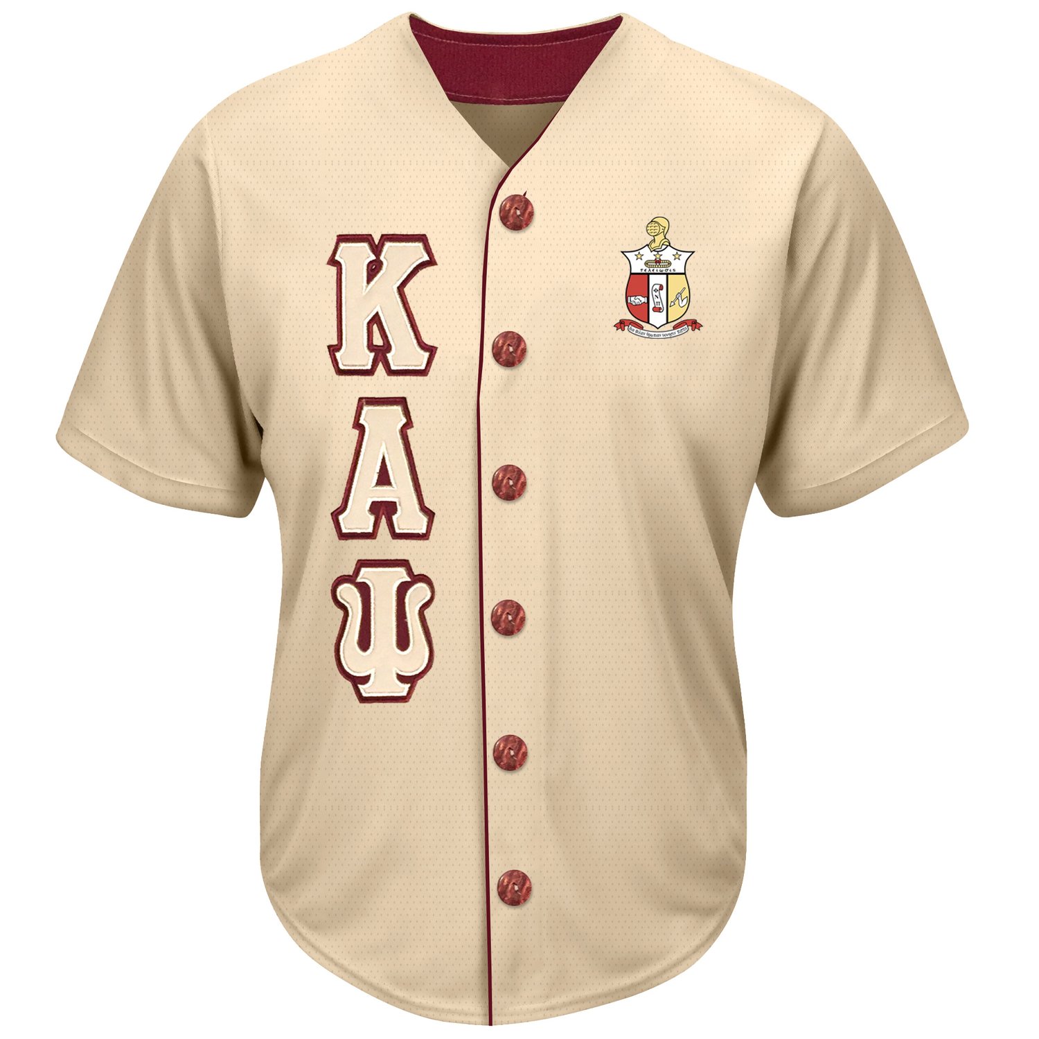 Image of Baseball Jersey (Cream)