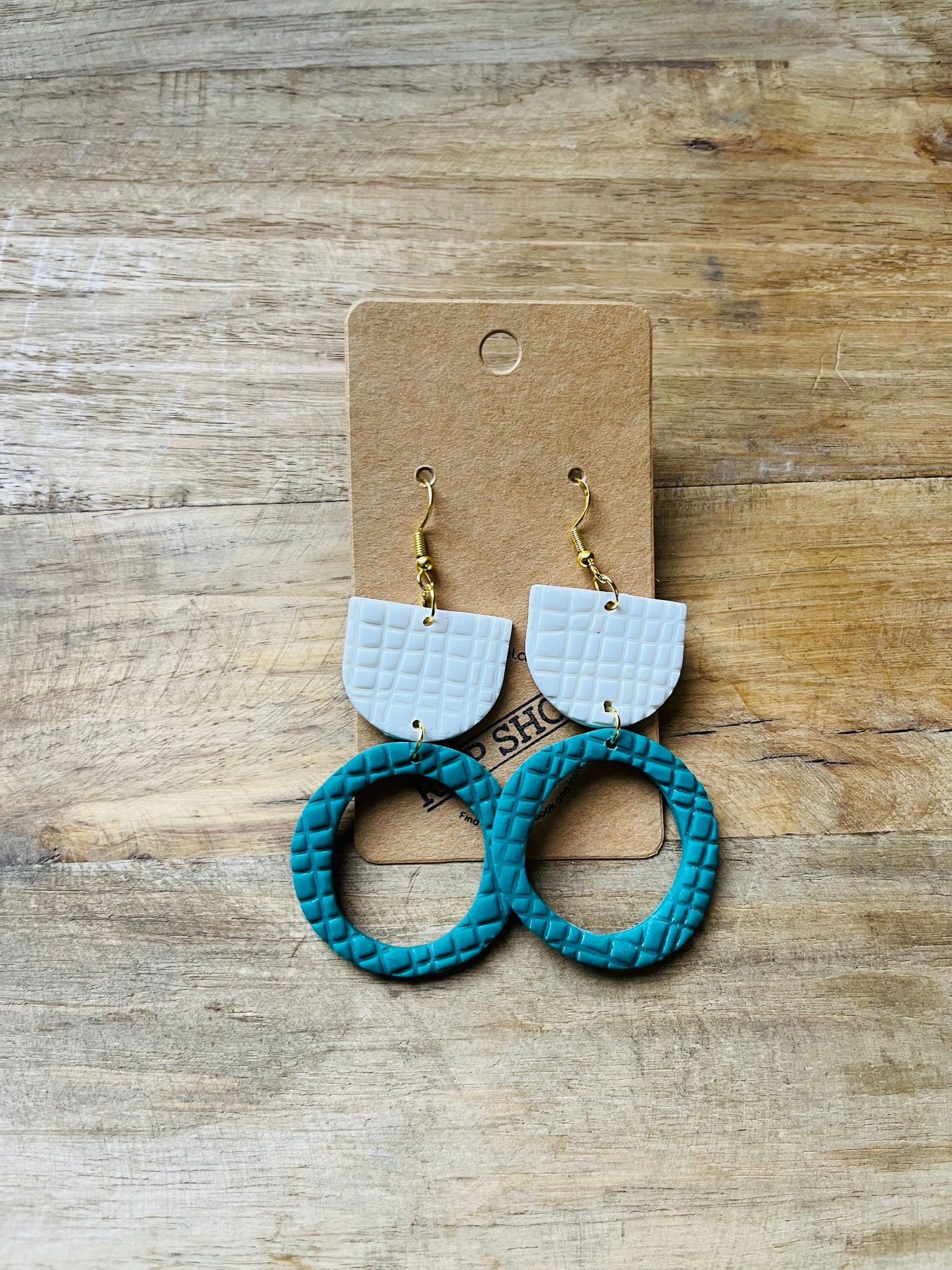 Image of Biscayne in White & Teal