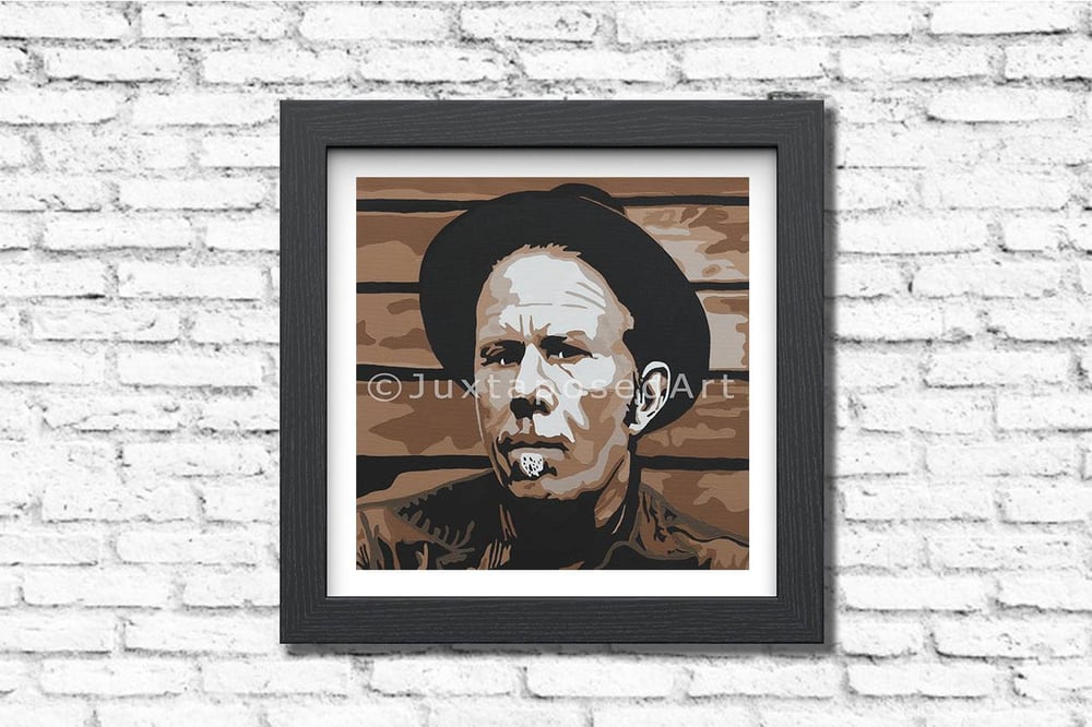 Image of Tom Waits Pop Art PRINTS (60x60cm) & (50x50cm) Available