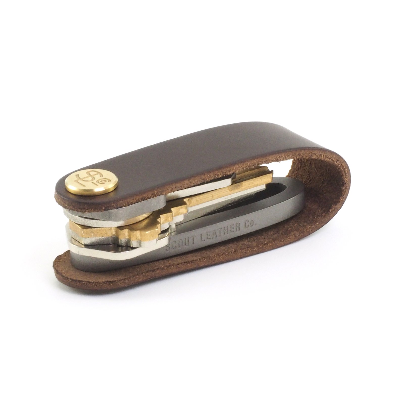 Leather Keychain Silencer / Scout Leather Co.