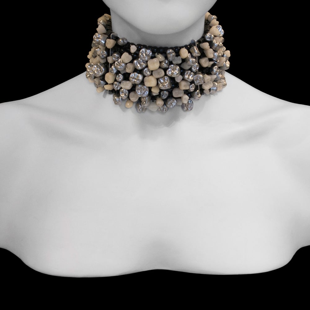 Image of "Monae" Tooth and Crown Choker