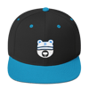 Black and Aqua Bearcub Cap