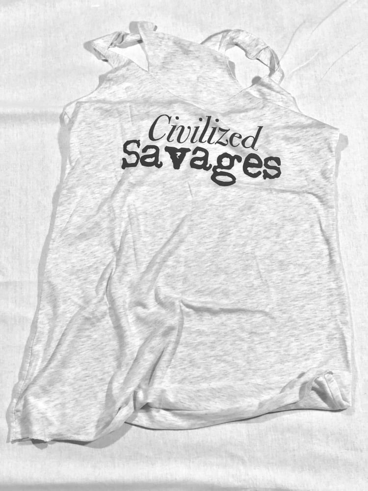 Image of Civilized Savages Women's Racerback Tank 