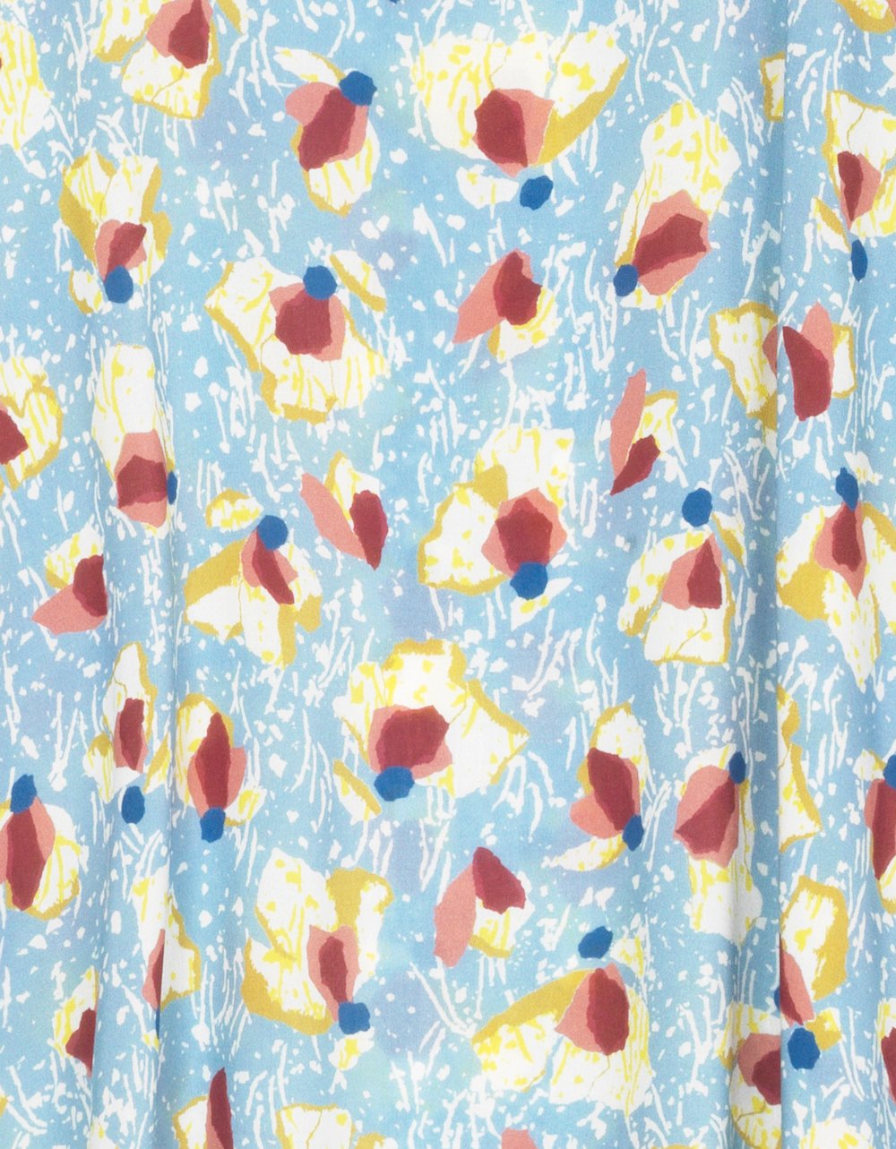 Image of Chemise voile viscose RAPH imprimé fleurs vintage 115€ -60%