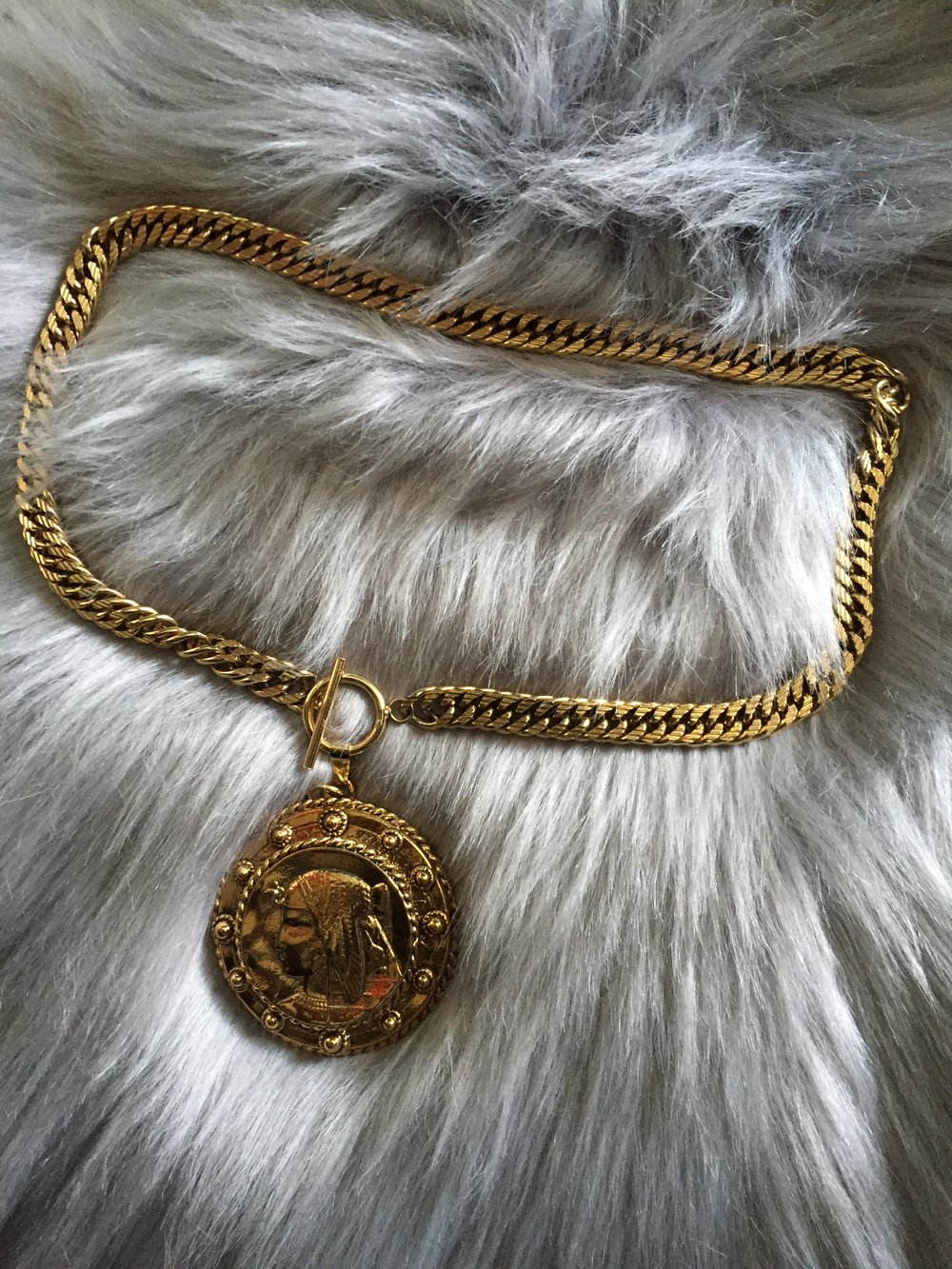 Image of Cleo Medallion Necklace