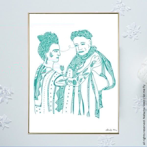 Image of FRIDA *Je t'épaule, tu m'épaules*_A3