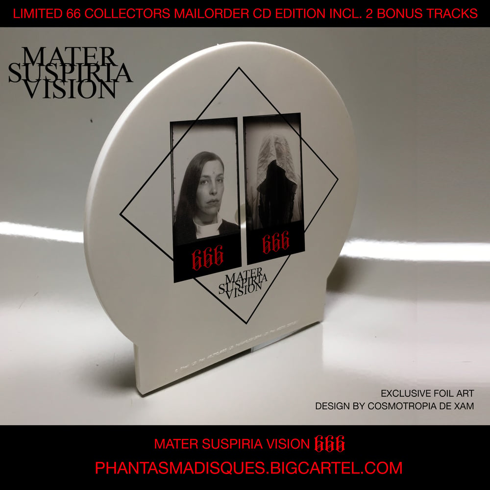 Image of MATER SUSPIRIA VISION - 666 CD (SPECIAL EDITION) + DIGITAL + 2 EXCLUSIVE BONUS TRACKS