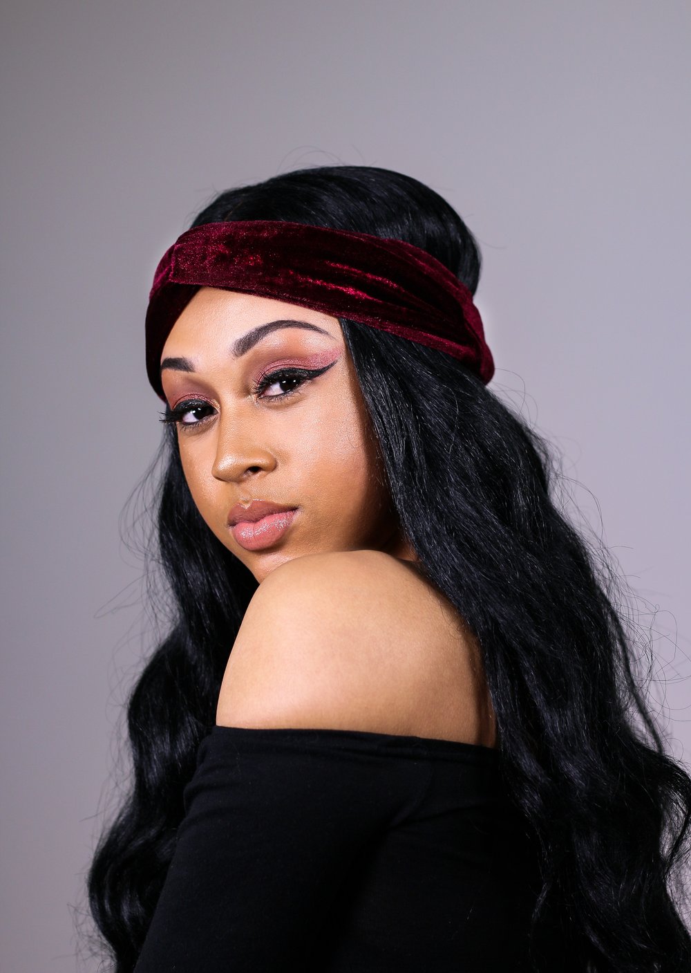 Image of Burgundy Headband