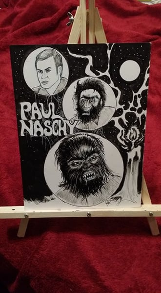 Image of Paul Naschy Werewolf Transformation