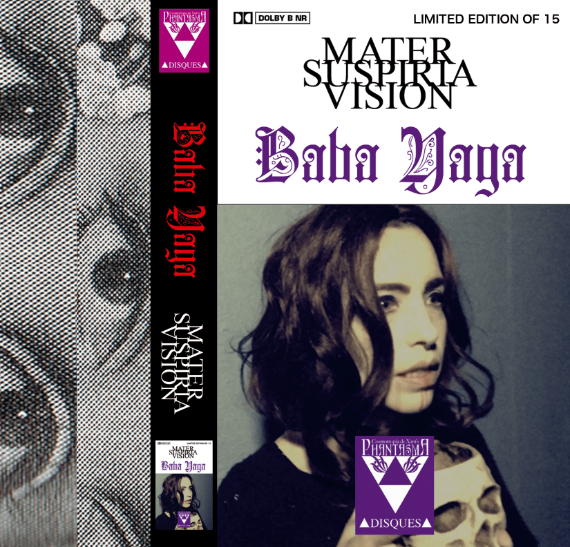 Image of Limited 15: Mater Suspiria Vision - Baba Yaga Cassette (Design A) + DIGITAL