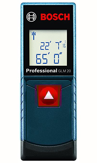 Image of Bosch GLM 20 compacto Medida de láser con visualización retroiluminada, 65'
