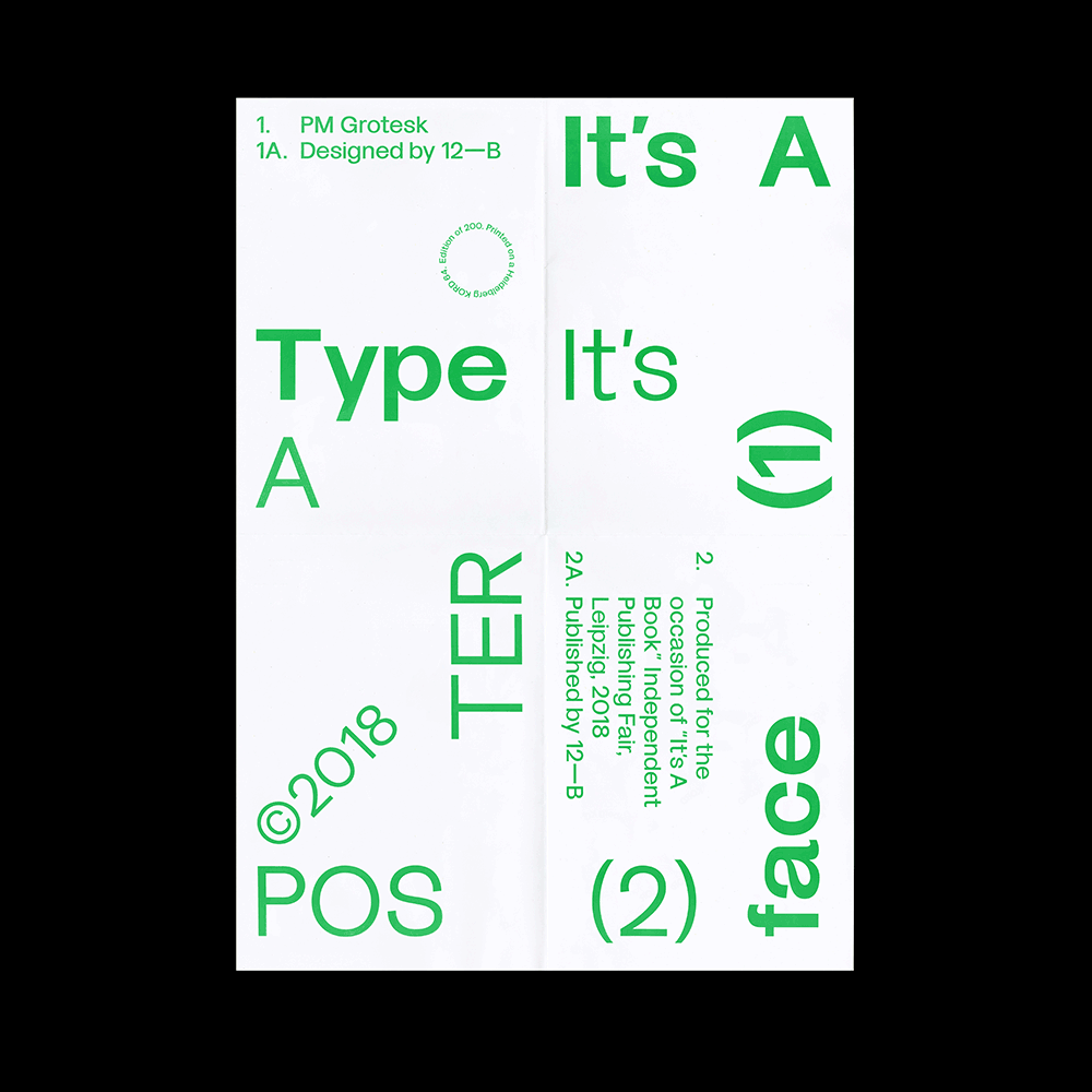Image of PM GROTESK POSTER